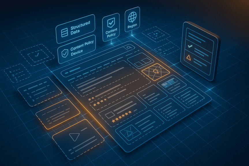 Google Galerie visueller Elemente erklärt Suchergebnisse und strukturierte Daten